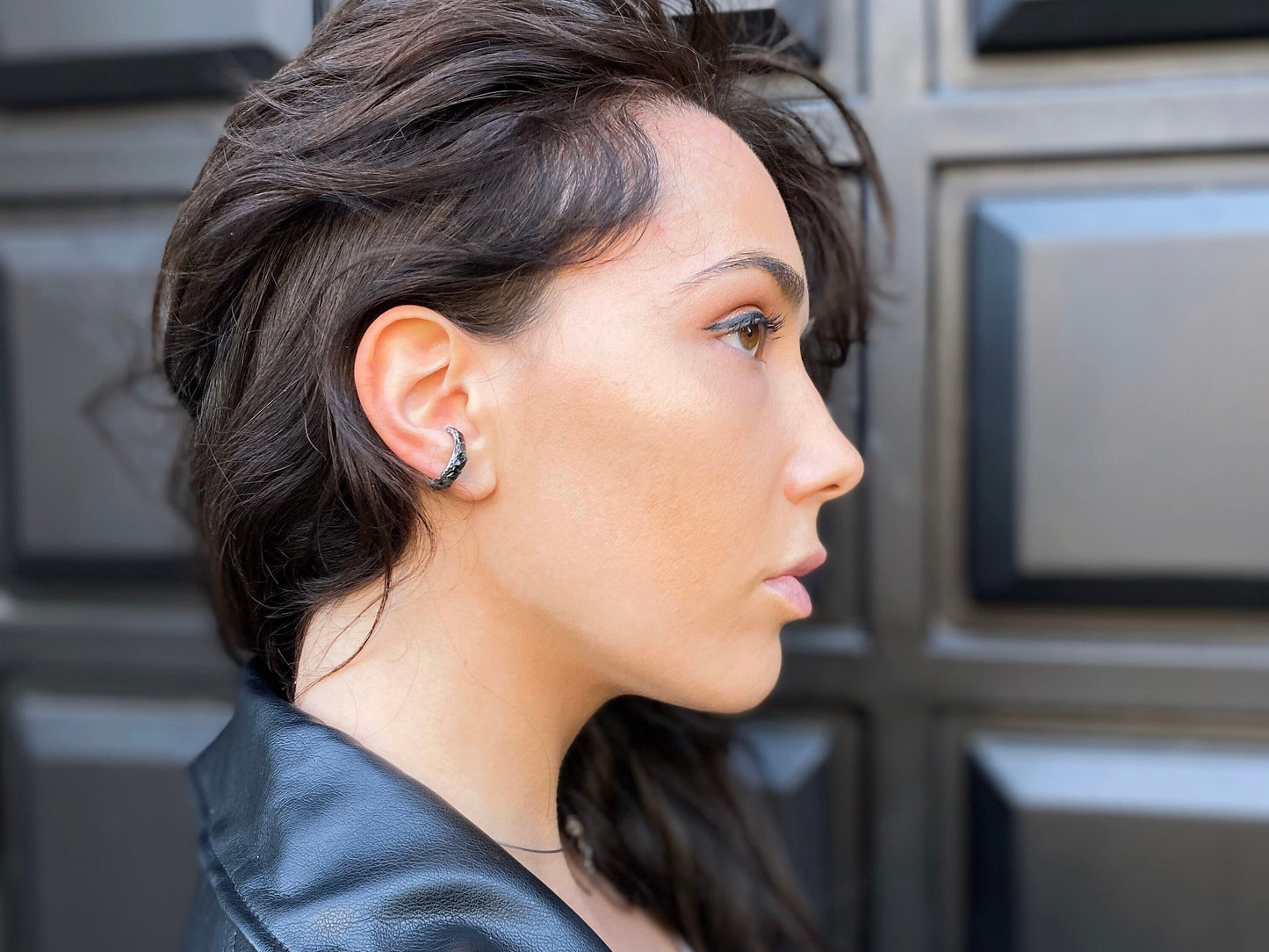 Tourmaline Silver Earring