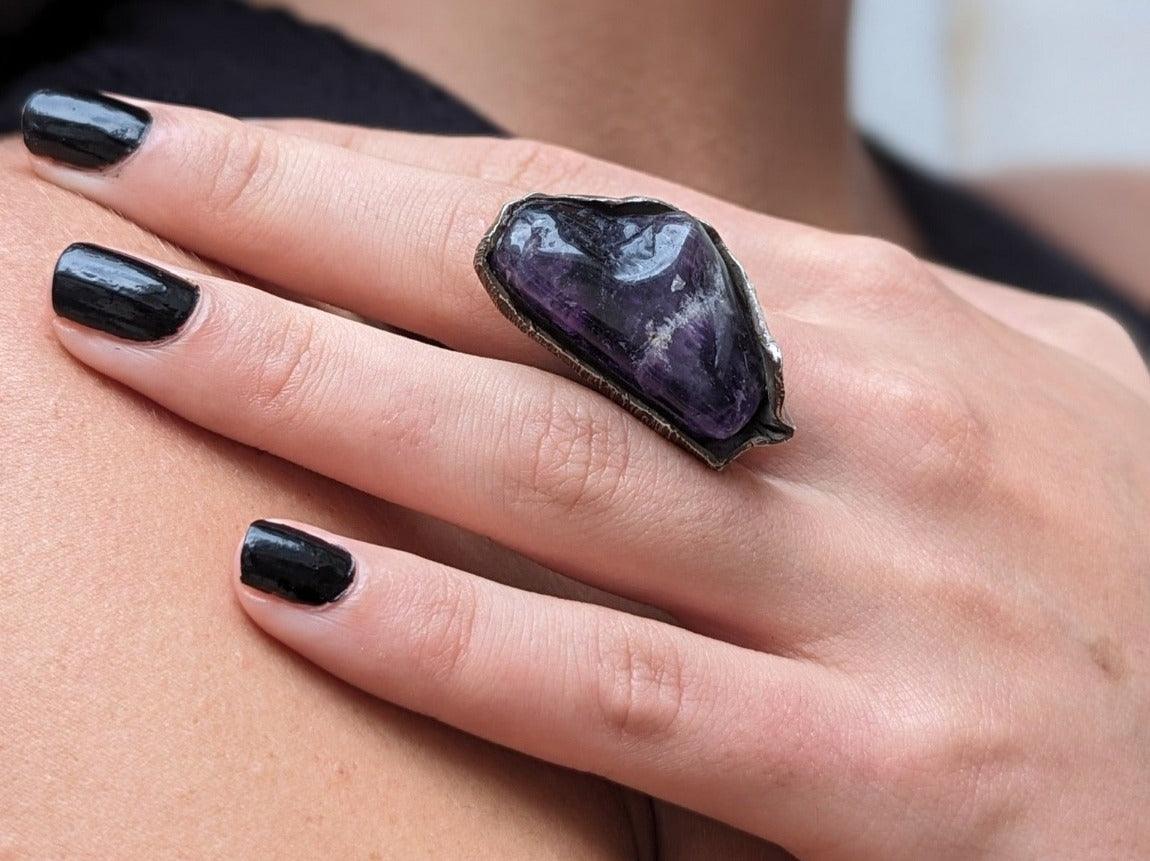 Amethyst Gem Ring LevenExclusive