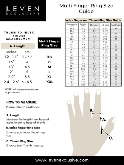 Double Finger Ring LevenExclusive
