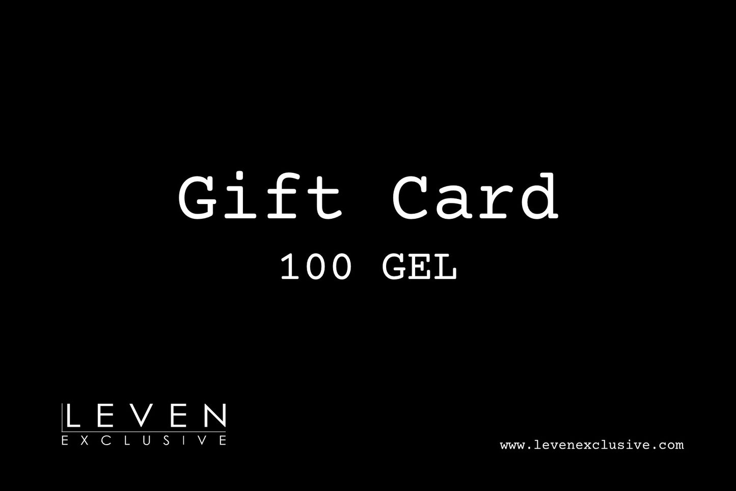 LevenExclusive Gift Card LevenExclusive