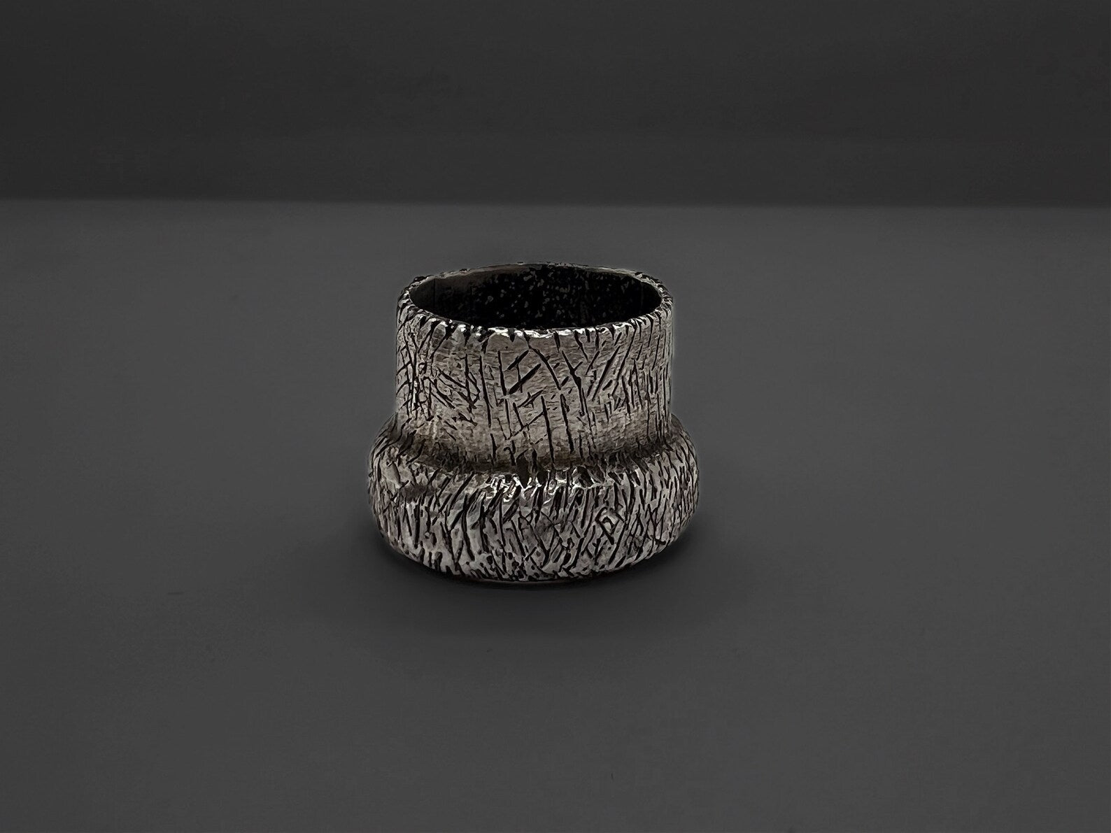 Oxidized Silver Ring LevenExclusive