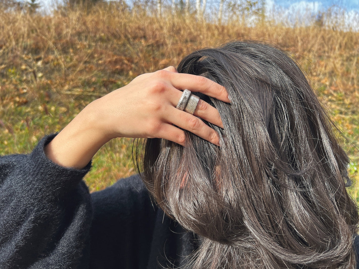 Oxidized Silver Ring LevenExclusive