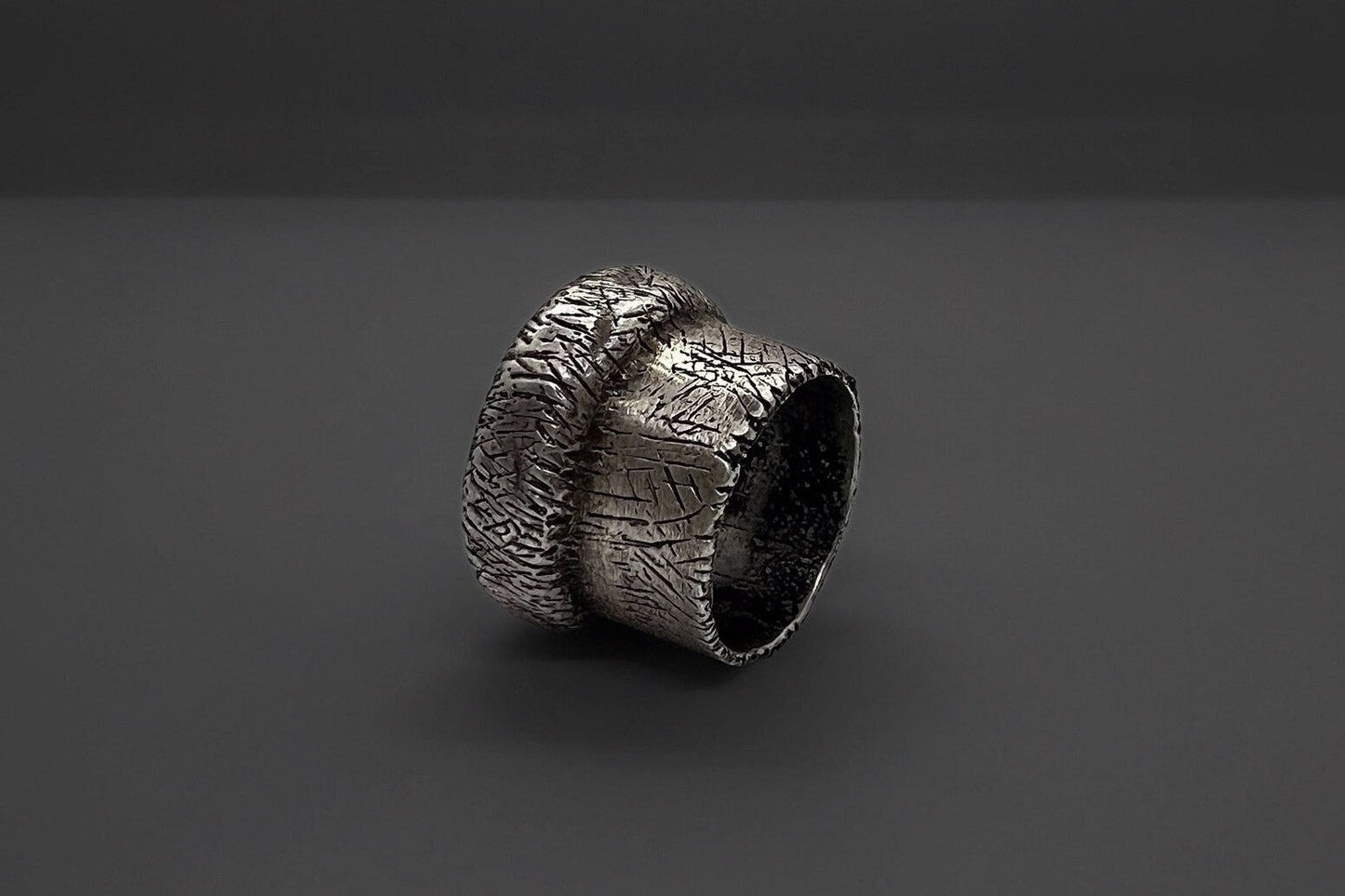 Oxidized Silver Ring LevenExclusive