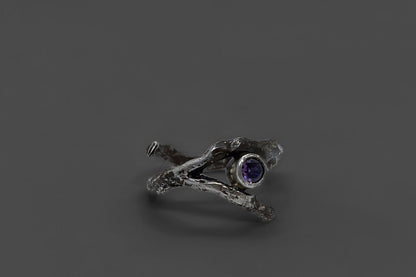 Twig Design Zircon Ring LevenExclusive