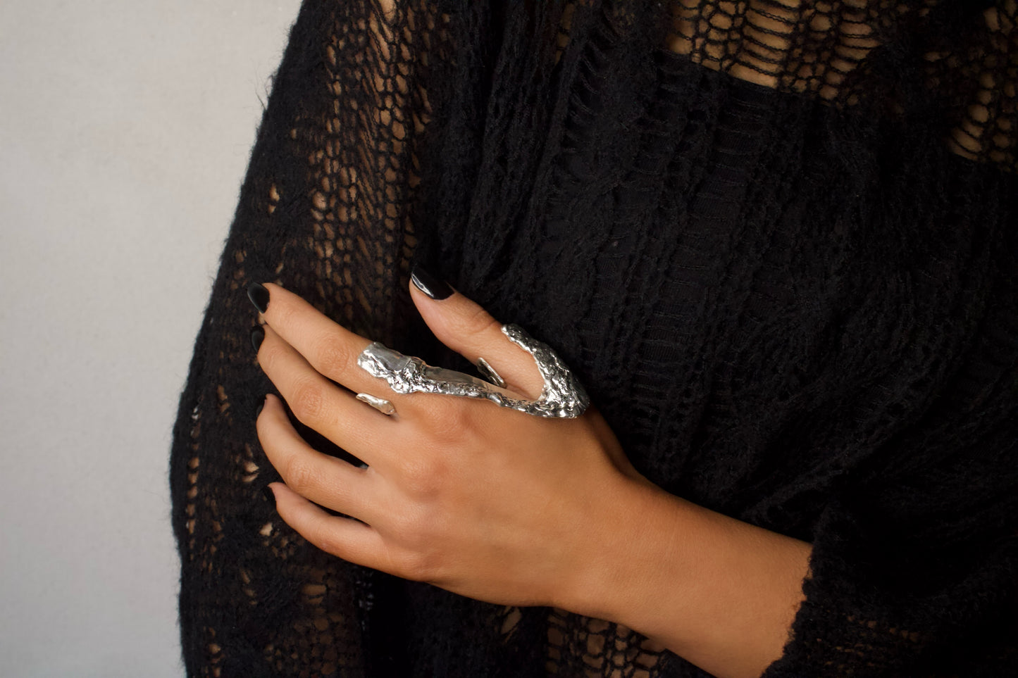 Two Fingers Wrap Ring LevenExclusive