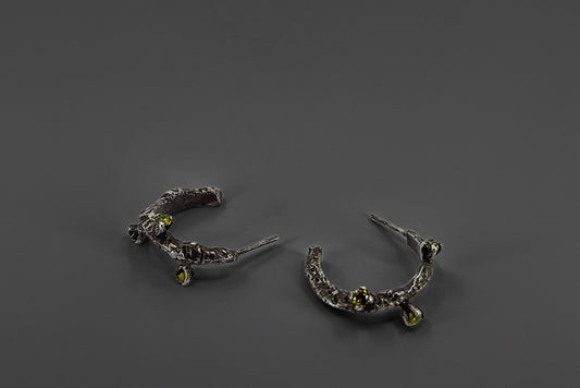 Zircon Hoop Earrings LevenExclusive