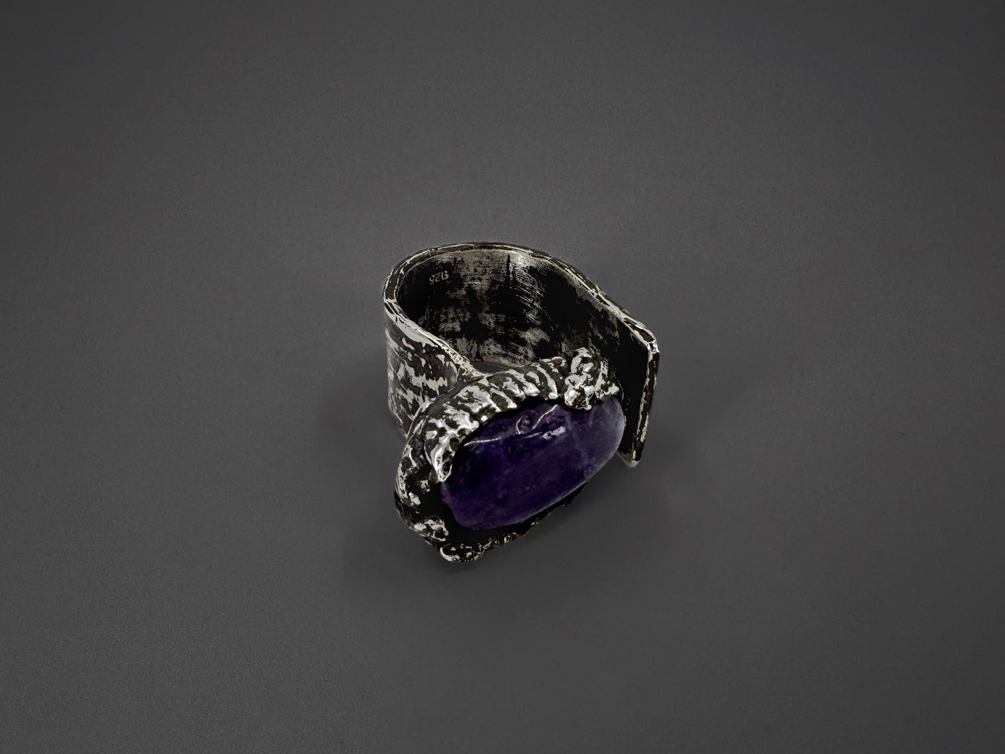 Amethyst Ring Silver