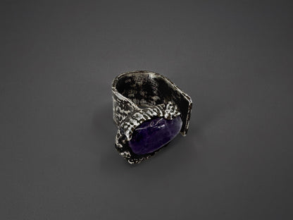 Amethyst Ring Silver