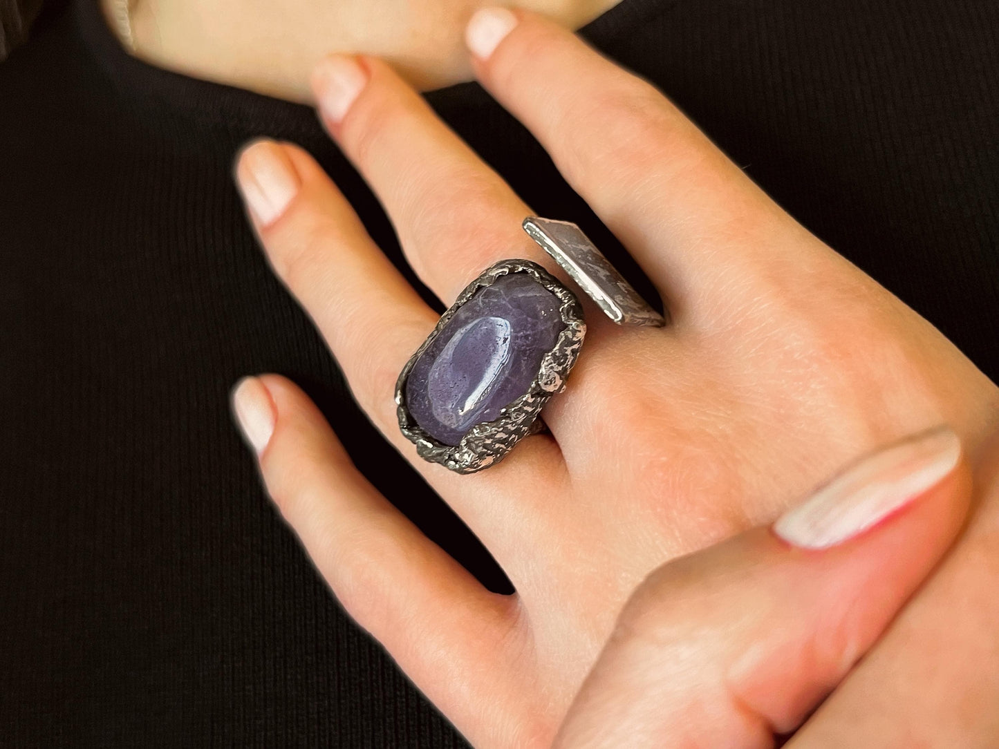 Amethyst Ring Silver