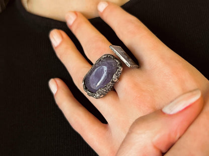 Amethyst Ring Silver