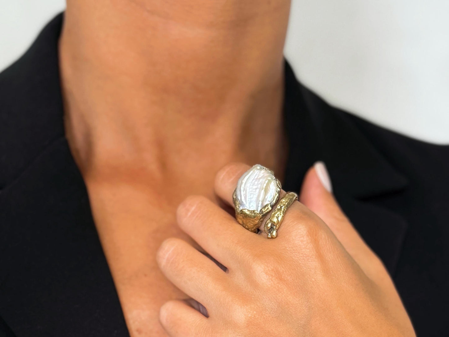 თითბერის ბეჭედი როდირებით